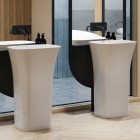 Besco Assos umywalka wolnostojąca 40x50 cm biała UMD-A-WO