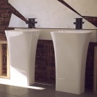 Besco Assos umywalka wolnostojąca 40x50 cm biała UMD-A-WO