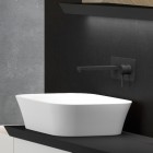 Besco Assos umywalka nablatowa 40x50 cm biała UMD-A-NB