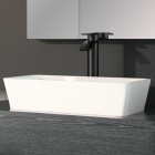 Besco Assos umywalka nablatowa 40x50 cm biała UMD-A-NB