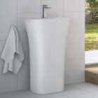 Besco Assos S-Line umywalka wolnostojąca 40x50 cm biała UMD-AP-WO