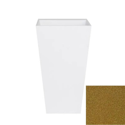 Besco Vera Glam umywalka wolnostojąca 40x50 cm złota UMD-V-WOZ