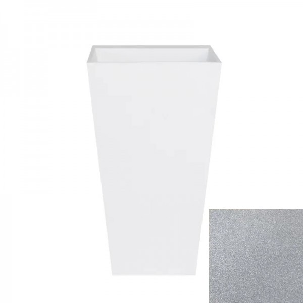 Besco Vera Glam umywalka wolnostojąca 40x50 cm srebrna UMD-V-WOS