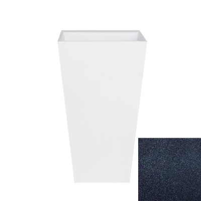 Besco Vera Glam umywalka wolnostojąca 40x50 cm grafitowa UMD-V-WOG