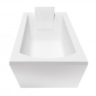 Besco Shea wanna prostokątna 170x70 cm biała WAS-170-PK