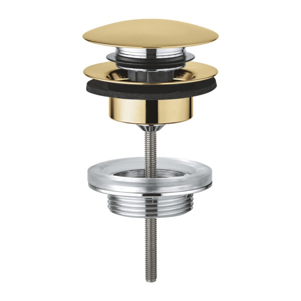 Grohe korek do umywalki klik klak brushed cool sunrise 65807GN0