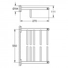 Grohe Essentials półka na ręczniki warm sunset 40800DA1