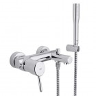 Grohe Concetto bateria wannowa z zestawem prysznicowym