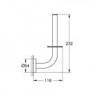 Grohe Essentials uchwyt na papier zapas warm sunset 40385DA1
