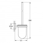 Grohe Essentials szczotka WC wisząca warm sunset 40374DA1