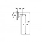 Grohe Essentials wieszak na ręcznik ring warm sunset 40365DA1