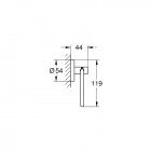 Grohe Essentials uchwyt na papier warm sunset 40689DA1