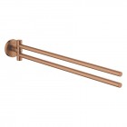 Grohe Essentials wieszak na ręcznik dwuramienny brushed warm sunset 40371DL1
