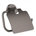 Grohe Essentials uchwyt na papier z klapką hard graphite 40367A01