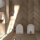 Massi Decos miska WC wisząca Rimless z deską wolnoopadającą biała MSM-3673RIMSLIM