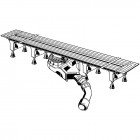 Geberit Advantix Vario odpływ liniowy 30-120 cm 721671