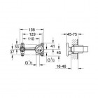 Grohe jednouchwytowy element do zabudowy podtynkowej 33769000