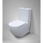 Massi Decos Kompakt WC miska Rimless + zbiornik + deska WC wolnoopadająca biały MSK-2673ADU