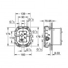 Grohe Rapido T uniwersalny podtynkowy element termostatyczny