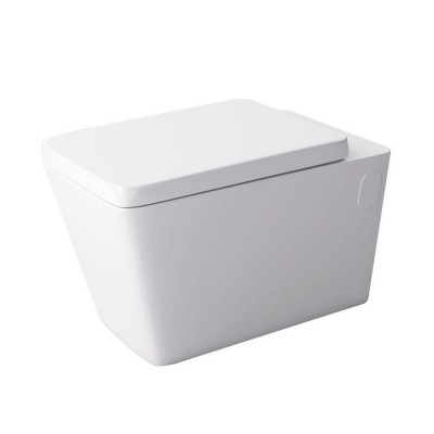 Massi Tringo miska WC wisząca z deską wolnoopadającą biała MSM-3073DU