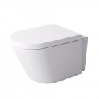 Massi Loca miska WC wisząca z deską wolnoopadającą biała MSM-3083DU