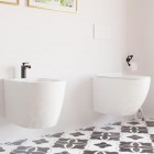 Massi Loca Mini bidet wiszący biały MSB-0002