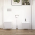 Massi Inglo miska WC wisząca z deską wolnoopadającą biała MSM-2389DU