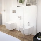 Massi Inglo miska WC wisząca z deską wolnoopadającą biała MSM-2389DU