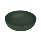 Massi Molis umywalka nablatowa okrągła 38 cm zielony mat MSU-0013-GR