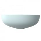 Massi Molis umywalka nablatowa okrągła 38 cm niebieski mat MSU-0013-IB