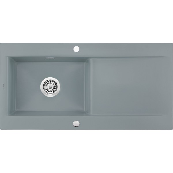 Deante Sabor zlewozmywak ceramiczny 111,5x51 cm obracalny szary mat ZCB 3113