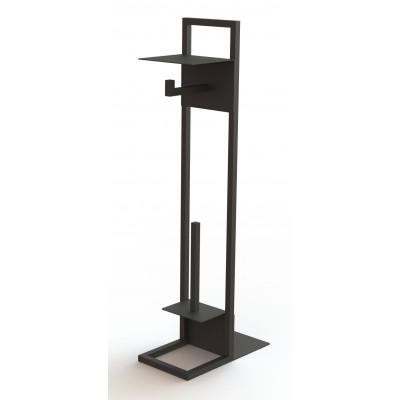 Deante Mokko Stojak z półką na papier toaletowy