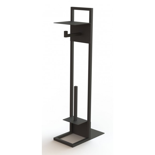 Deante Mokko Stojak z półką na papier toaletowy