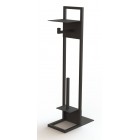 Deante Mokko Stojak z półką na papier toaletowy