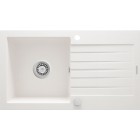 Deante Zorba Komplet zlewozmywak granitowy 1-komorowy z ociekaczem + bateria zlewozmywakowa stojąca