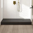 OUTLETSchedpol New Horizons Black Stone brodzik prostokątny 80x140 cm 33310/C/ST-M1