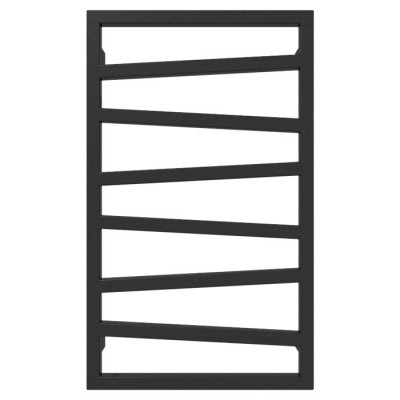 Terma ZigZag grzejnik 835x500 mm zasilanie C.O. metallic black Z8
