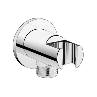 Vedo Round przyłącze kątowe z uchwytem VSN0022/CH