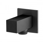 Vedo Square przyłącze kątowe czarny mat