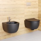 Massi Molis bidet wiszący czarny półmat MSB-0013-MB