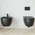 Massi Molis bidet wiszący czarny półmat MSB-0013-MB