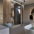 Massi Molis bidet wiszący niebieski półmat MSB-0013-IB