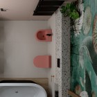 Massi Molis bidet wiszący różowy półmat MSB-0013-MS