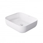 Massi Adiucia umywalka nablatowa 51x41 cm biała MSU-0011