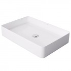 Massi Atimo umywalka nablatowa 61x41 cm biała MSU-0014