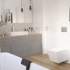 Massi Atimo umywalka nablatowa 61x41 cm biała MSU-0014