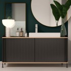 Massi Atimo umywalka nablatowa 61x41 cm biała MSU-0014