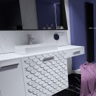 Massi Atimo umywalka nablatowa 61x41 cm biała MSU-0014