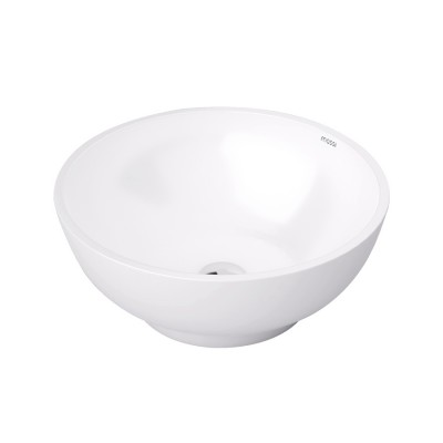 Massi Malo umywalka nablatowa okrągła 38 cm biała MSU-5604