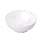Massi Malo umywalka nablatowa okrągła 41 cm biała MSU-5053B